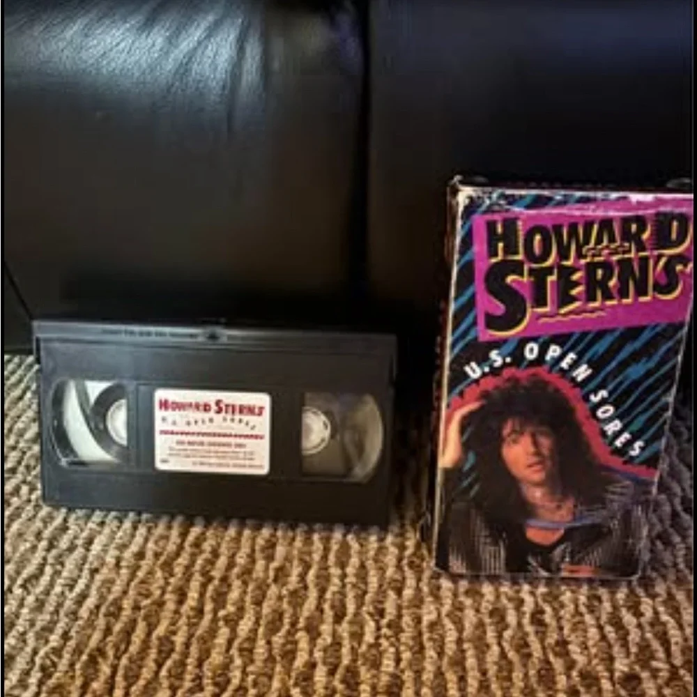 Howard Stern VHS Tape Collection Cassettes